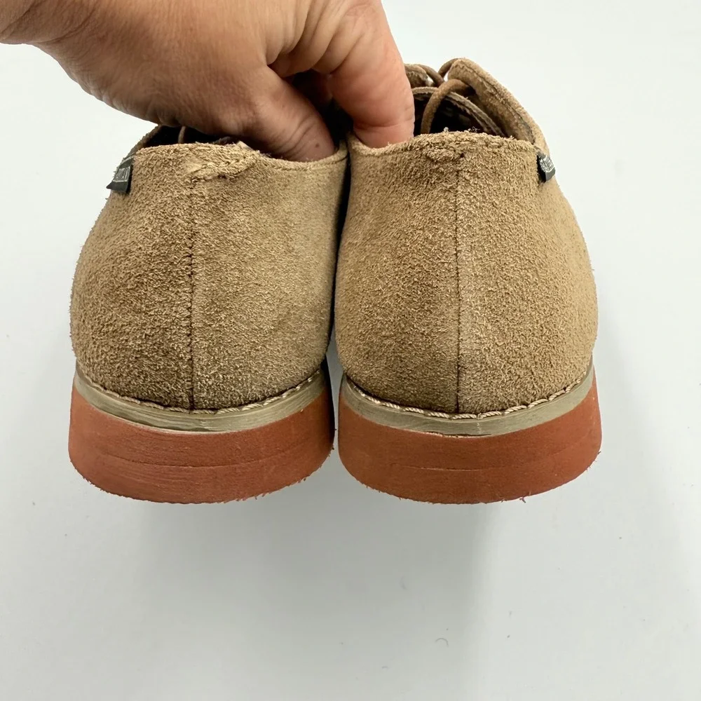 Eastland Women's Bucksport Suede Derby Shoes Tan‎ Size 8M Style 3949-29 NWOB